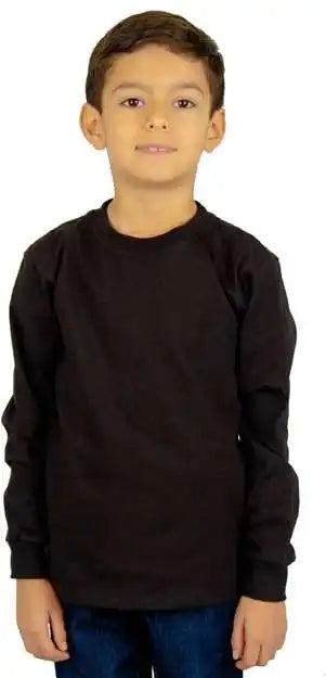 Shaka Wear Shlsy Youth Active Long Sleeve T-shirt - Black