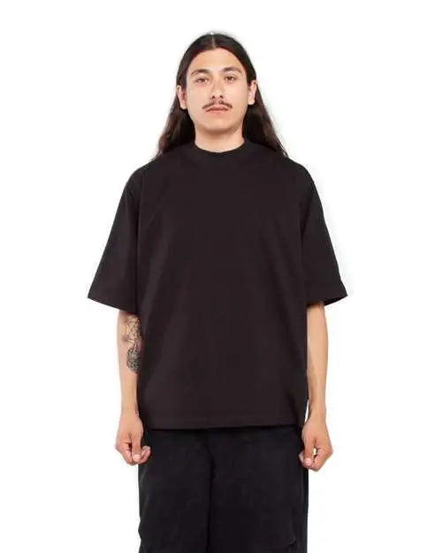 Shaka Wear Shmho Max Heavyweight Oversized T-shirt - Black