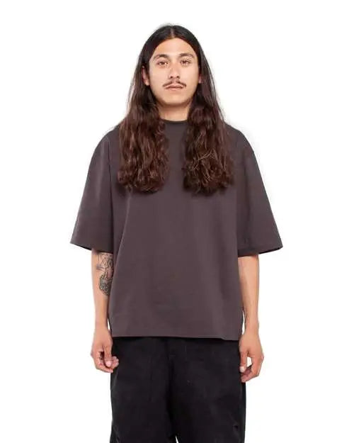 Shaka Wear Shmho Max Heavyweight Oversized T-shirt - off Black - s