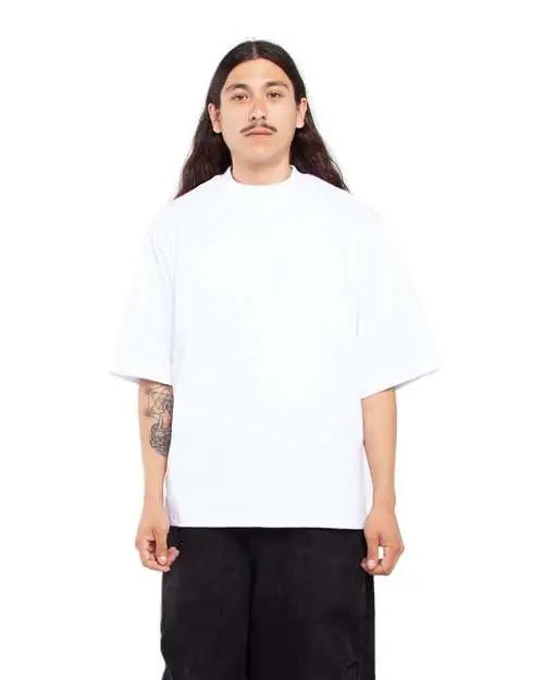 Shaka Wear Shmho Max Heavyweight Oversized T-shirt - White