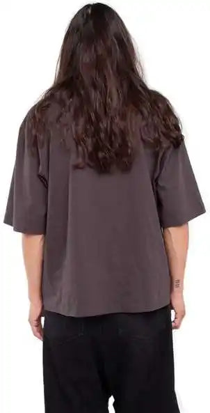 Shaka Wear Shmho Men’s Max Heavyweight Oversized T-shirt - off Black