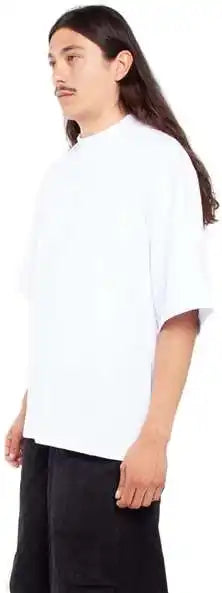 Shaka Wear Shmho Men’s Max Heavyweight Oversized T-shirt - White