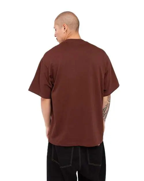 Shaka Wear Shmhss Max Heavyweight T-shirt - Brown