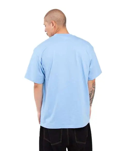 Shaka Wear Shmhss Max Heavyweight T-shirt - Sky Blue - Light / s