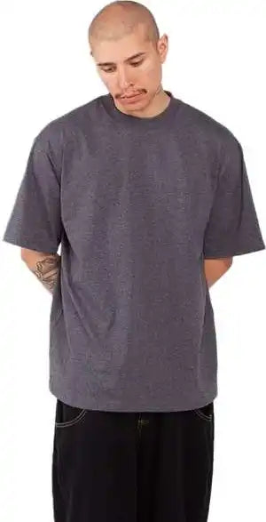 Shaka Wear Shmhss Unisex Max Heavyweight T-shirt - Charcoal Grey Heather