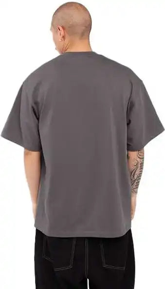 Shaka Wear Shmhss Unisex Max Heavyweight T-shirt - Dark Grey