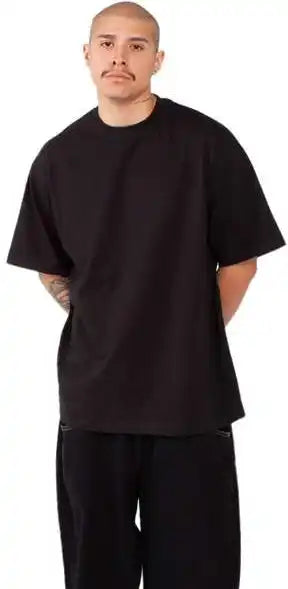 Shaka Wear Shmhsst Men’s Tall Max Heavyweight T-shirt - Black