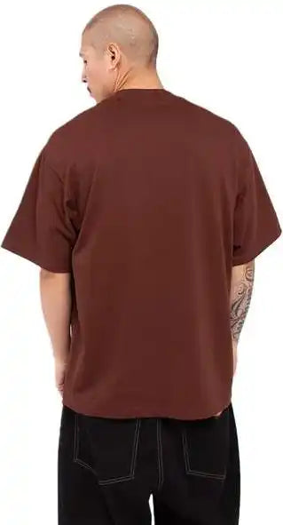 Shaka Wear Shmhsst Men’s Tall Max Heavyweight T-shirt - Brown