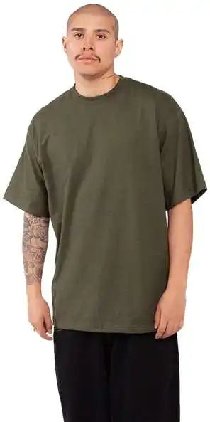 Shaka Wear Shmhsst Men’s Tall Max Heavyweight T-shirt - Hunter Green