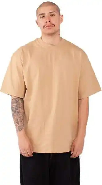 Shaka Wear Shmhsst Men’s Tall Max Heavyweight t Shirt Khaki