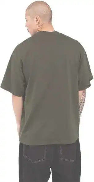 Shaka Wear Shmhsst Men’s Tall Max Heavyweight T-shirt - Olive