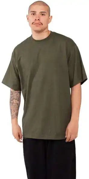 Shaka Wear Shmhsst Men’s Tall Max Heavyweight T-shirt - Olive