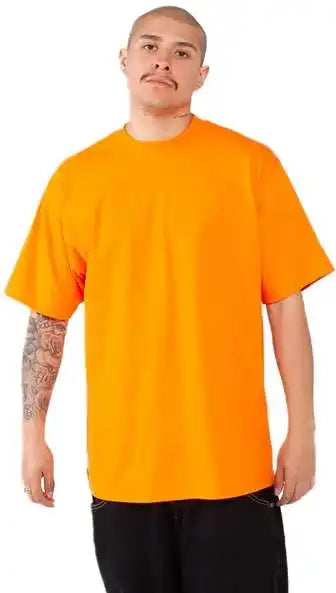 Shaka Wear Shmhsst Men’s Tall Max Heavyweight T-shirt - Orange