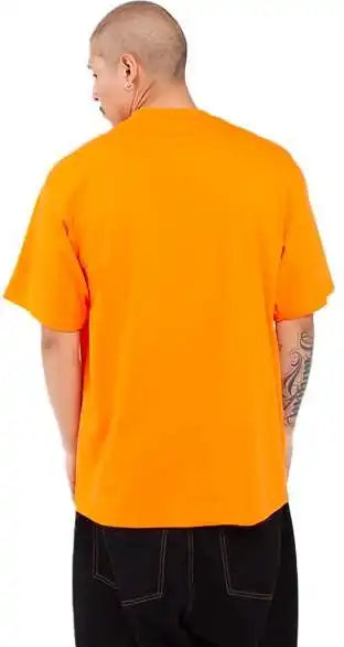 Shaka Wear Shmhsst Men’s Tall Max Heavyweight T-shirt - Orange