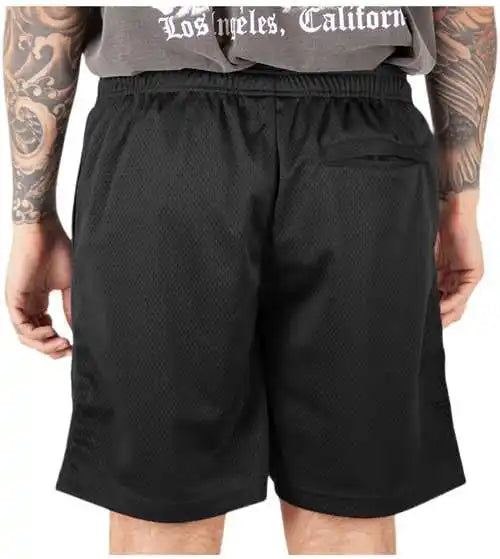 Shaka Wear Shmps Men’s Mesh Pe Gym Shorts - Black