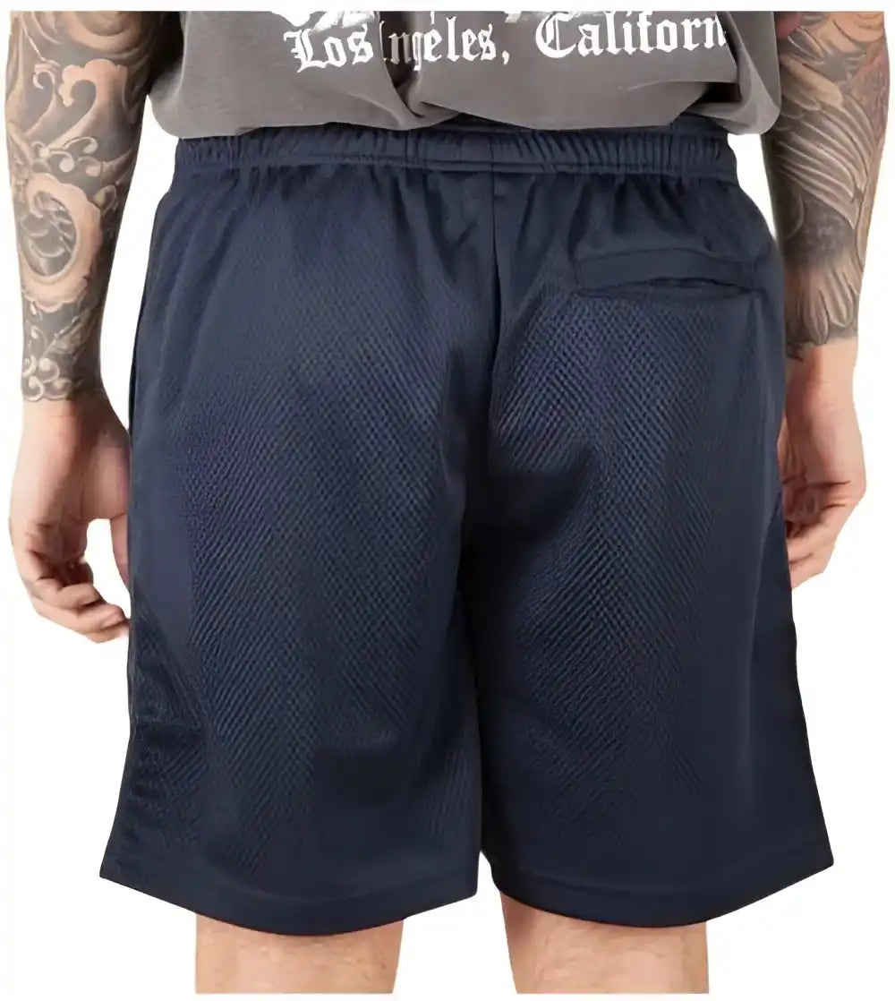 Shaka Wear Shmps Men’s Mesh Pe Gym Shorts Navy