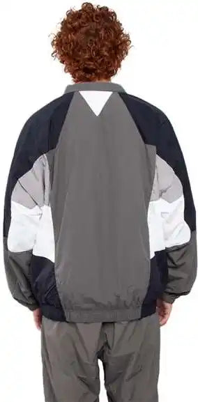 Shaka Wear Shntj Men’s Nylon Track Jacket - Grey