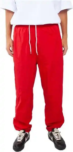 Shaka Wear Shntp Men’s Nylon Tracksuit Pants - Red