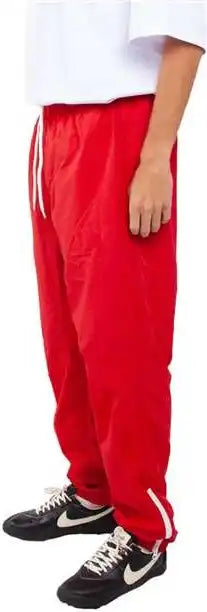 Shaka Wear Shntp Men’s Nylon Tracksuit Pants - Red