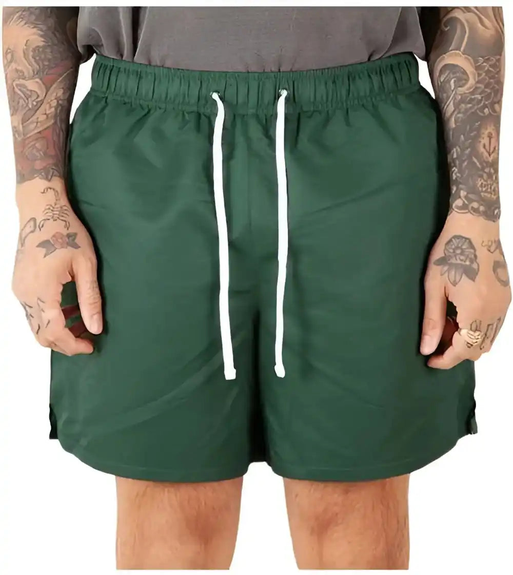 Shaka Wear Shprs Men’s Poly Running Shorts - Moss