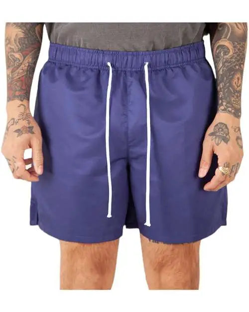 Shaka Wear Shprs Poly Running Shorts - Navy - Blue / s