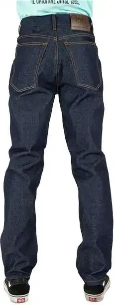 Shaka Wear Shrdj Men’s Raw Denim Straight Leg Jean Pants Indigo_44