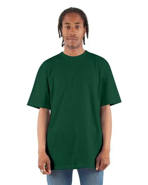 Shaka Wear Shrhss Retro Heavyweight T-shirt - Green - s