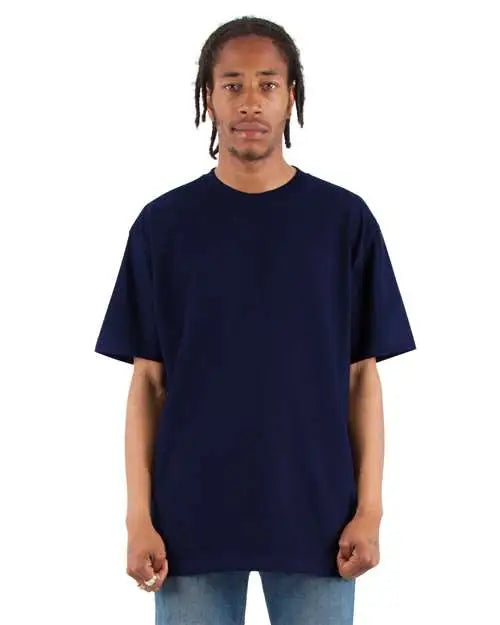 Shaka Wear Shrhss Retro Heavyweight T-shirt - Navy - Blue / s