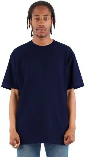 Shaka Wear Shrhss Unisex Retro Heavyweight T-shirt - Navy