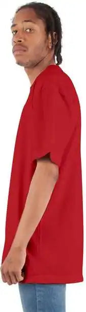 Shaka Wear Shrhss Unisex Retro Heavyweight T-shirt - Red