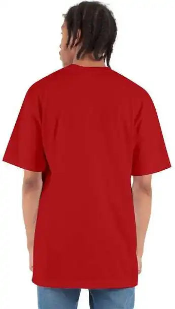 Shaka Wear Shrhss Unisex Retro Heavyweight T-shirt - Red