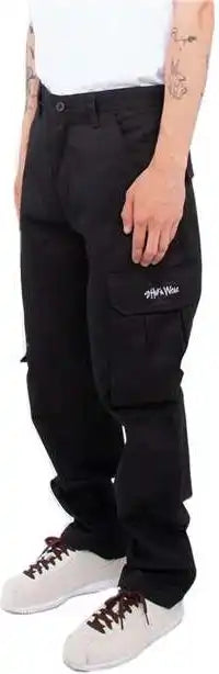 Shaka Wear Shspcp Men’s Twill Cargo Pants - Black_32 - 31