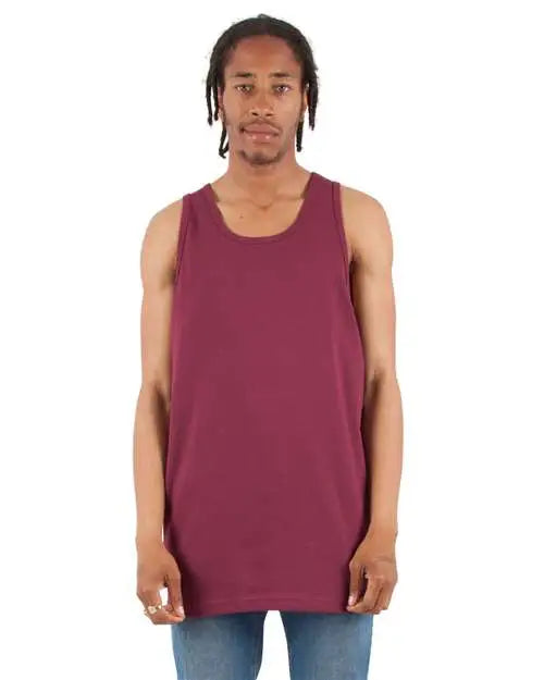 Shaka Wear Shtank Active Tank - Burgundy - Red / s
