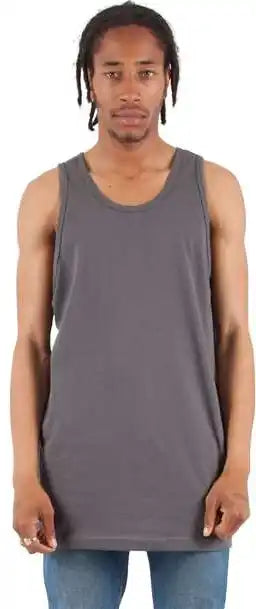 Shaka Wear Shtank Unisex Active Tank - Dark Grey