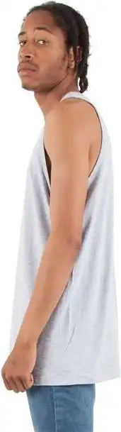 Shaka Wear Shtank Unisex Active Tank - Heather Grey
