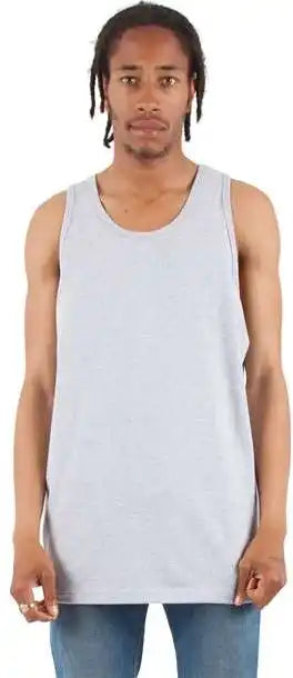 Shaka Wear Shtank Unisex Active Tank - Heather Grey