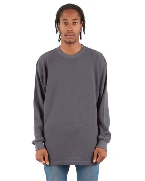 Shaka Wear Shthrm Thermal T-shirt - Dark Grey - Gray / s