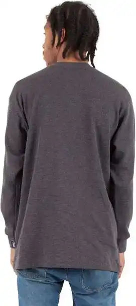 Shaka Wear Shthrm Unisex Thermal T-shirt - Charcoal Grey Heather