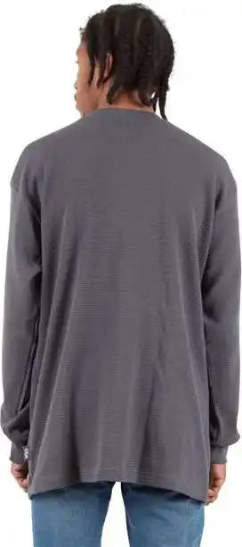 Shaka Wear Shthrm Unisex Thermal t Shirt Dark Gray