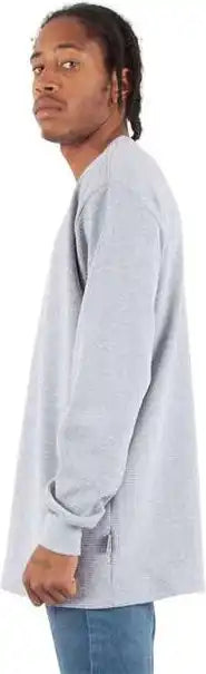 Shaka Wear Shthrm Unisex Thermal t Shirt Heather Gray