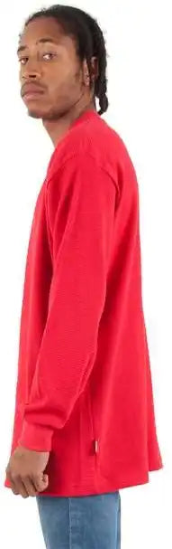 Shaka Wear Shthrm Unisex Thermal T-shirt - Red
