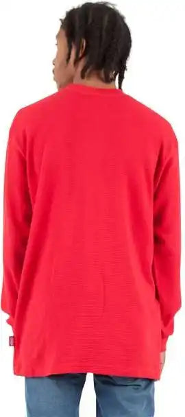 Shaka Wear Shthrm Unisex Thermal T-shirt - Red