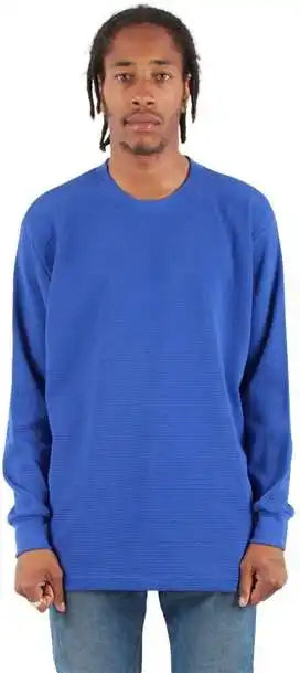 Shaka Wear Shthrm Unisex Thermal t Shirt Royal