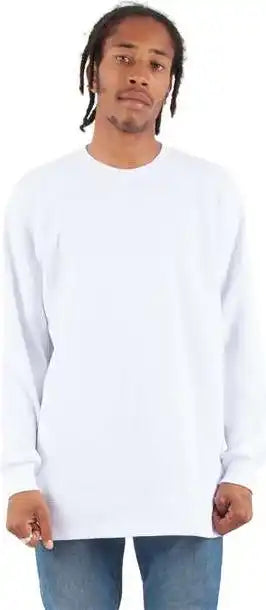 Shaka Wear Shthrm Unisex Thermal t Shirt White