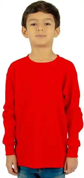 Shaka Wear Shthrmy Youth Thermal T-shirt - Red - Xs