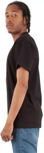 Shaka Wear Shvee Unisex v Neck t Shirt Black