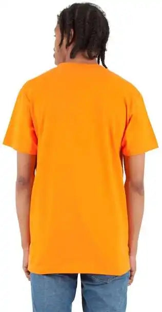 Shaka Wear Shvee Unisex v Neck t Shirt Orange