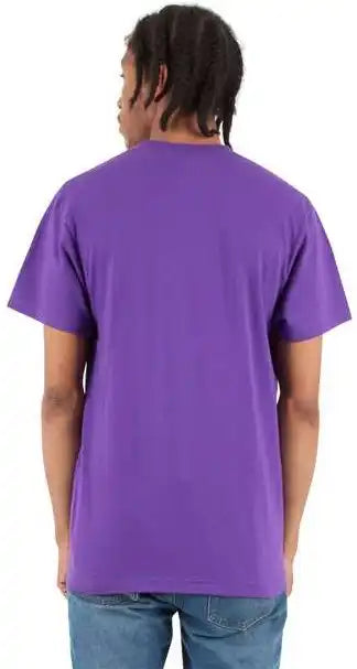 Shaka Wear Shvee Unisex V-neck T-shirt - Purple