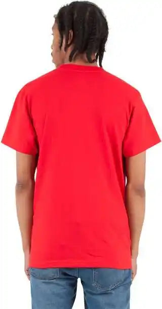 Shaka Wear Shvee Unisex V-neck T-shirt - Red