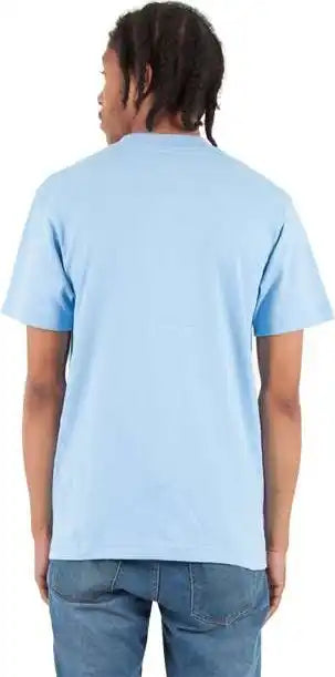 Shaka Wear Shvee Unisex V-neck T-shirt - Sky Blue